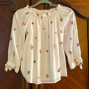 Max studio off the shoulder top